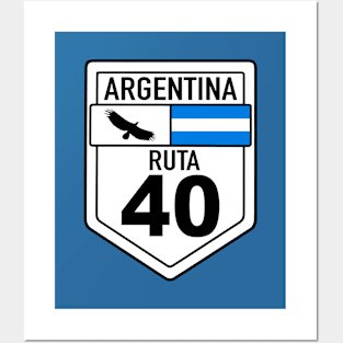 Argentina Ruta 40 Posters and Art